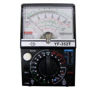 泰瑪斯YF-352T指針式多功能電表+溫度|YF352T指針萬用表