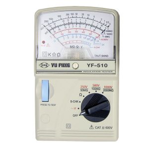 泰瑪斯YF-510指針式高阻計(jì)|YF510絕緣電阻計(jì)